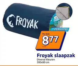 Action Froyak slaapzak aanbieding