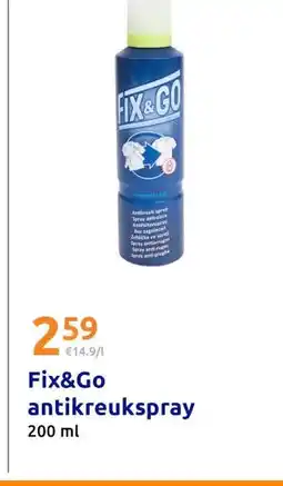 Action Fix&Go antikreukspray aanbieding