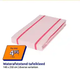 Action Waterafstotend tafelkleed aanbieding