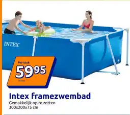 Action Intex framezwembad aanbieding