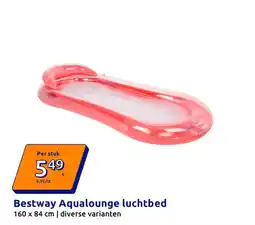 Action Bestway Aqualounge luchtbed aanbieding