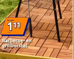 Action Barbecue en grillborstel aanbieding