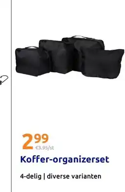 Action Koffer-organizerset aanbieding