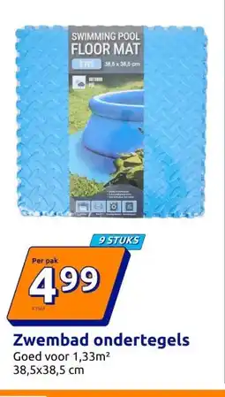 Action Zwembad ondertegels aanbieding