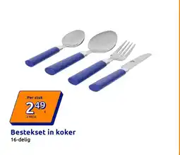 Action Bestekset in koker aanbieding