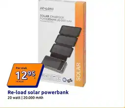 Action Re-load solar powerbank aanbieding