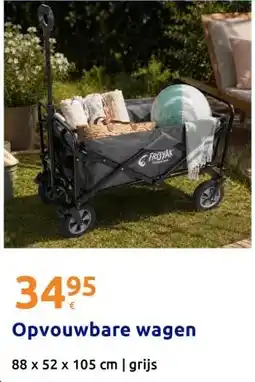 Action Opvouwbare wagen aanbieding