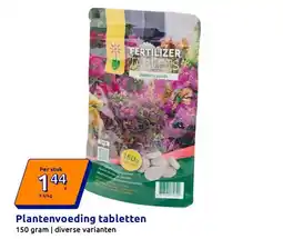 Action Plantenvoeding tabletten aanbieding