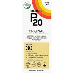 Etos P20 Original Zonnebrand SPF30 175 ML aanbieding