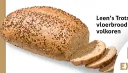 Hoogvliet Leen's Trots vloerbrood volkoren aanbieding