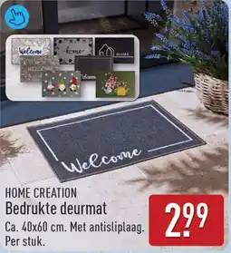ALDI Home Creation Bedrukte deurmat aanbieding