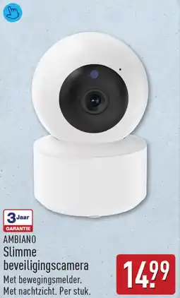 ALDI Ambiano Slimme beveiligingscamera aanbieding