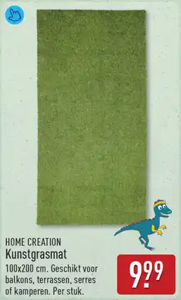 ALDI Home Creation Kunstgrasmat aanbieding