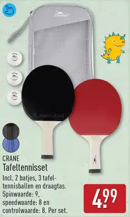 ALDI Crane Tafeltennisset aanbieding