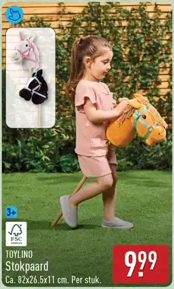 ALDI Toylino Stokpaard aanbieding