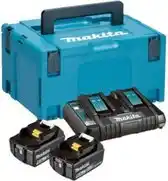 Coolblue Makita LXT 18V 5,0 Ah accu (2x) + snellader + Mbox aanbieding