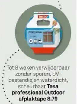 Karwei Tesa professional Outdoor afplaktape aanbieding