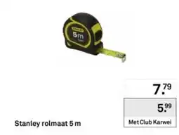 Karwei Stanley rolmaat aanbieding