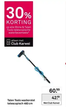 Karwei Talen Tools wasborstel telescopisch aanbieding