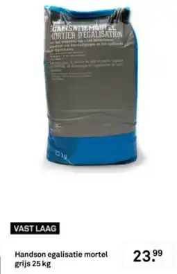 Karwei Handson egalisatie mortel grijs aanbieding