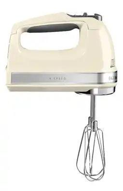 Bol.com KitchenAid 5KHM9212EAC - Handmixer - Amandelwit aanbieding