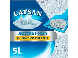 Hoogvliet Catsan Extra fresh kattenzand aanbieding