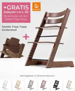 Prenatal Stokke Tripp Trapp kinderstoel aanbieding
