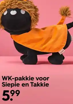 HEMA WK-pakkie voor Siepie en Takkie aanbieding