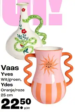 Kwantum Vaas Yves of Ydes aanbieding