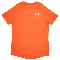Foot Locker Under Armour Tech T-shirts Kinder - Oranje - Maat 127 - 137 CM - Poly Jersey aanbieding