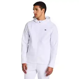 Foot Locker Lacoste Interlock Trainingspakken Heren - Wit - Maat XS - Poly Fleece aanbieding