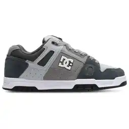 Foot Locker DC Shoes Stag Sneakers Heren - Grijs - Maat 39 - Leer aanbieding