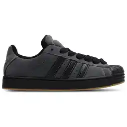Foot Locker Adidas Superstar Sneakers Heren - Grijs - Maat 40 - Suède aanbieding