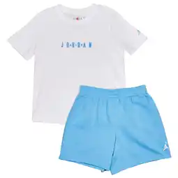 Foot Locker Jordan Wordmark Emb Trainingspakken Peuter - Wit - Maat 92 - 98 CM - Katoen Jersey aanbieding