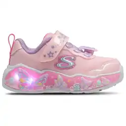Foot Locker Skechers Butterfly Bliss Babyschoenen - Roze - Maat 21 - Mesh/Synthetisch aanbieding