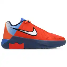 Foot Locker Nike LeBron Kindersneakers - Rood - Maat 36 - Leer aanbieding