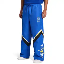 Foot Locker Jordan Brazil Broeken Heren - Blauw - Maat XS - Poly Woven aanbieding