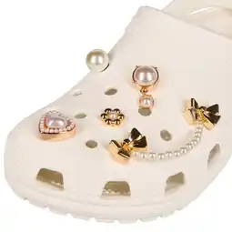 Foot Locker Crocs jibbitz Verzamelobjecten Unisex - Goud - One Size - Rubber aanbieding