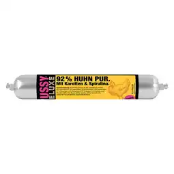 Zooplus 33x100g Pussy Deluxe gelei Kip met Wortelen & Spirulina natvoer voor katten aanbieding