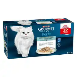 Zooplus Mixpakket Gourmet Perle 60 x 85 g - Malse stukjes zee in saus (4 Soorten) aanbieding