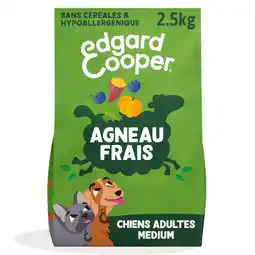 Zooplus Edgard & Cooper Medium Adult Hond Lam graanvrij - 2,5 kg aanbieding