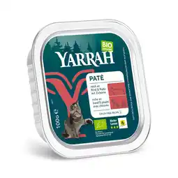 Zooplus Yarrah BIO Paté 16 x 100 g - Biologisch rundvlees met biologische cichorei aanbieding