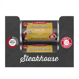 Zooplus 12x 500g Fleischeslust Steakhouse Sensitive puur kip natvoer voor honden aanbieding
