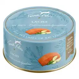 Zooplus Terra Felis 12 x 80 g Kattenvoer - Zalm aanbieding