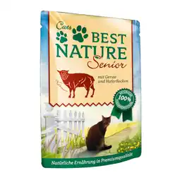 Zooplus 16x 85g Best Nature Kat Senior Lam natvoer voor katten aanbieding
