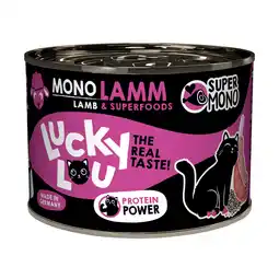 Zooplus 200g Lucky Lou SuperMono lam natvoer voor katten aanbieding