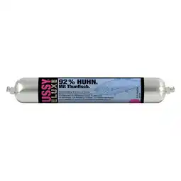 Zooplus 33x100g Poesje Deluxe Mousse kip met tonijn nat kattenvoer aanbieding