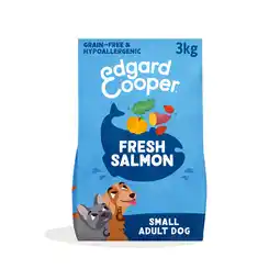 Zooplus Edgard & Cooper Small Adult Hond Zalm graanvrij - 3 kg aanbieding