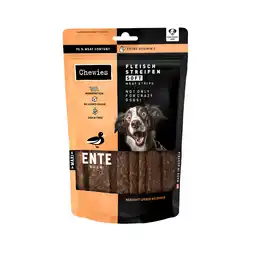 Zooplus Chewies Vleesrepen - Eend 150 g aanbieding
