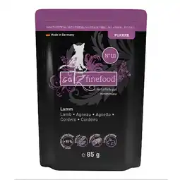 Zooplus catz finefood Puur Maaltijdzakjes 8 x 85 g Kattenvoer - No. 111 Lam (8 x 85 g) aanbieding
